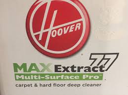 hoover max extract 77 carpet and