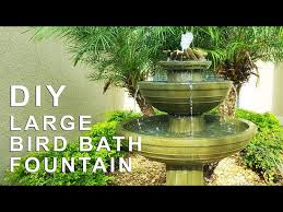Diy Bird Bath Fountain It Would Save