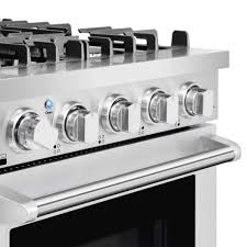 Gas Range With Single Convection Oven