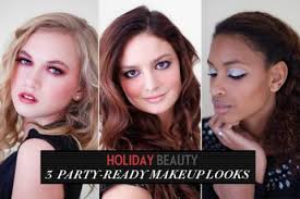 holiday party makeup 3 step by step
