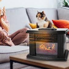 Electric Fireplace Heater Small Space