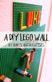 how to make build a diy lego wall so