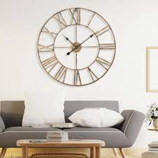 Bronze 60cm Clock Perfectly Lovely