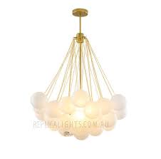 cer chandelier frosted milk glass