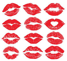 100 000 lipstick kiss vector images