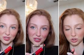 trending redhead makeup lips