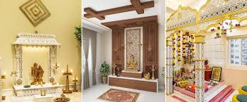 wooden pooja mandir designs