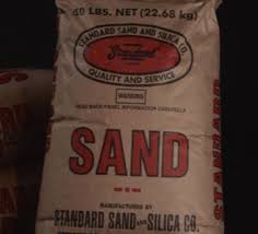 Sand Silica 6 20 50 Lb Bag Silica Sand 6 20