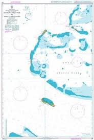 British Admiralty Nautical Chart 726 Indian Ocean British