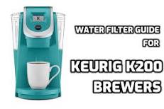 Where is the water filter on a Keurig 2.0 K200?