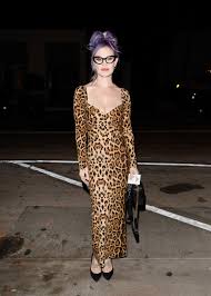 kelly osbourne steps out in plunging