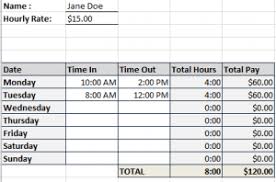 Weekly Timesheet Calculator