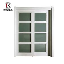 House Glass Doors Villa Wood 4 Panel