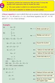 Linear Equations Gcse Revision Maths