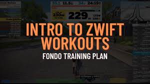 zwift workouts and training plans