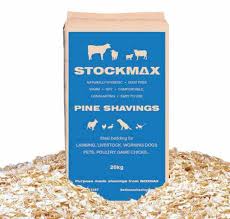 bedmax stockmax pine shavings 20kg for