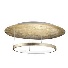 Modern Round Ceiling Lamp 60cm Gold
