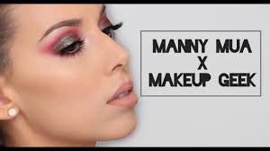 manny mua x makeup geek palette