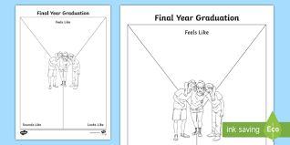 New Final Year Graduation Y Chart Worksheet Transition