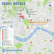 seoul hotel map best areas