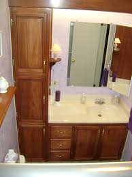 Bathroom vanities with linen towers 36 39 shown 42 woodpro breakfront vanity base with opt custom bathroom vanity bathroom linen tower custom bathroom. Bathroom Vanity And Linen Cabinet Combo You Ll Love In 2021 Visualhunt