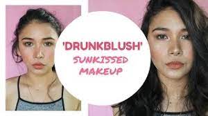 drunk blush sunkissed makeup tutorial