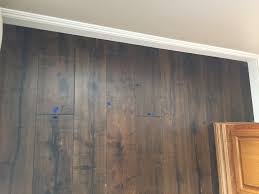 gaps in new engineered wood floors