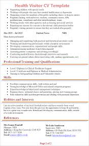 CV Template       Free Word  PDF Documents Download   Free     examples of cv kent