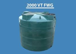 2000 Gallon Above Ground Vertical Rainwater Collection Tank