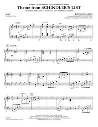 Original motion picture soundtrack is the film score of the 1993 film of the same name, composed and conducted by john williams. Theme From Schindler 039 S List Harp By John Williams Digital Sheet Music For Orchestra Download Print Hx 96705 Sheet Music Plus