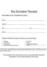 50 sle donation receipt templates