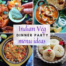 indian dinner party vegetarian