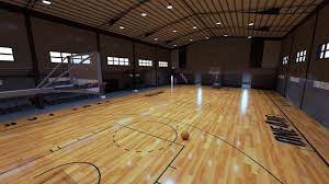 wood flooring basketball court