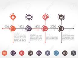 Stock Vector Timeline Design Keynote Design Infographic