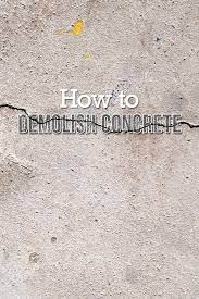 How To Break Up A Concrete Slab