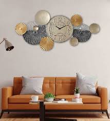 Buy Multicolour Metal Novelty Clock By