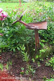 Rusty Garden Recycled Garden Art