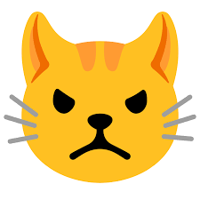 gato enfadado emoji