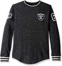 Icer Brands Nfl Oakland Raiders Mens Fleece Sweatshirt Long
