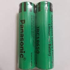 2 viên pin sạc 18650 Panasonic dùng cho đèn pin/ mickaraoke