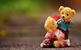 free teddy bear couple