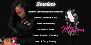 schedule appointment with k lux beauty