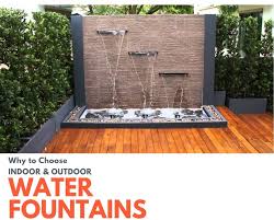 Indoor And Outdoor Water Fountains