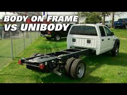 body on frame vs unibody motoring tv
