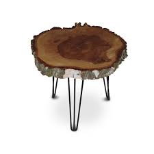 Coffee Table Tree Disc Rustic Tree