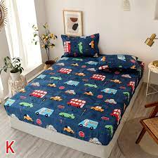 Köp 1pcs Printed Fitted Sheet Four