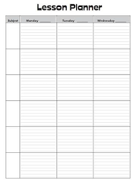 Looking For A Printable Lesson Plan Book Need Something To Help