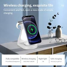 15w 4 in 1 magnetic wireless charger