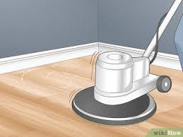 how to strip and wax a floor with