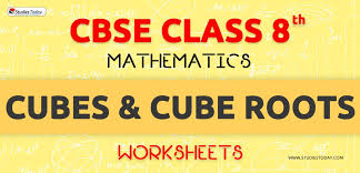 Class 8 Cubes And Cube Roots Pdf